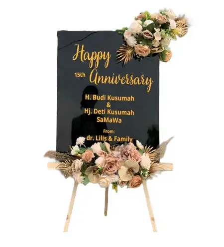 Papan Bunga Akrilik Ayamalas