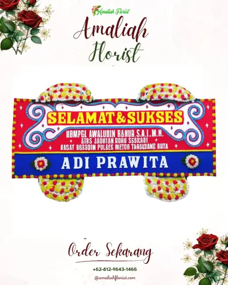 Papan Bunga Ucapan Selamat Ayamalas