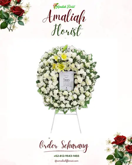 Krans Bunga Duka Ayamalas